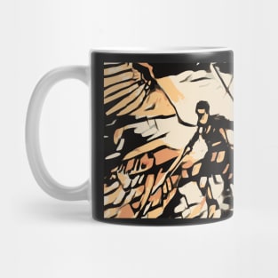 Angel graffiti Mug